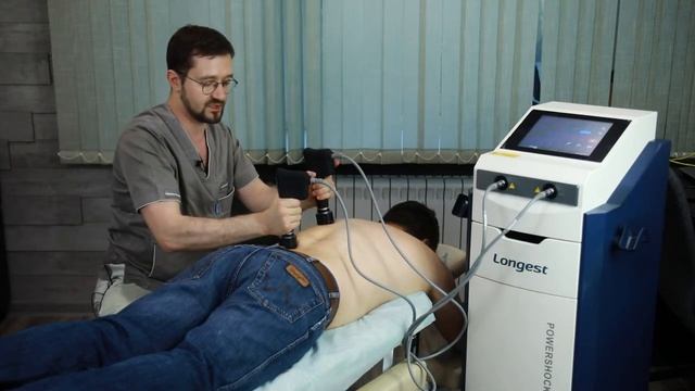 Двухканальный аппарат для ударно- волновой терапии Longest LGT-2510B