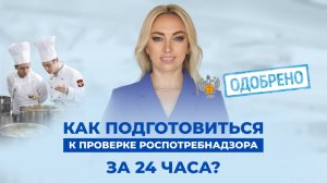 Как подготовиться к проверке Роспотребнадзора за 24 часа?