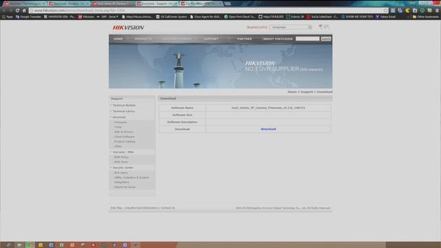 Upgrading the Firmware on the Hikvision IP Camera смотреть онлайн