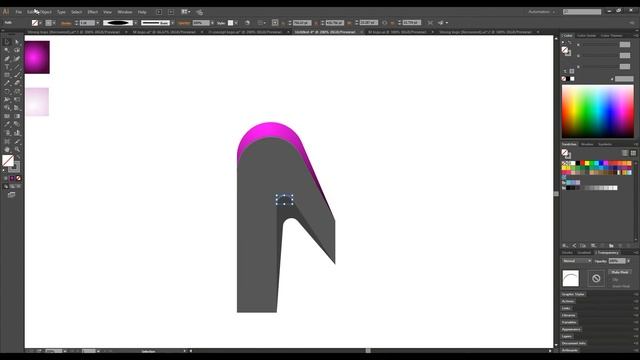How to design logo in illustrator CC by Click Graphics