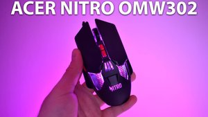 Игровая мышь Acer Nitro OMW302 распаковка и обзор