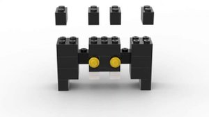 LEGO. Как построить Летучую мышь на Хэллоуин из лего. Полибег 40014 #lego #tutorial #bricklady