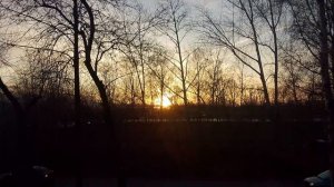 Глазов. Закат 17 апреля.