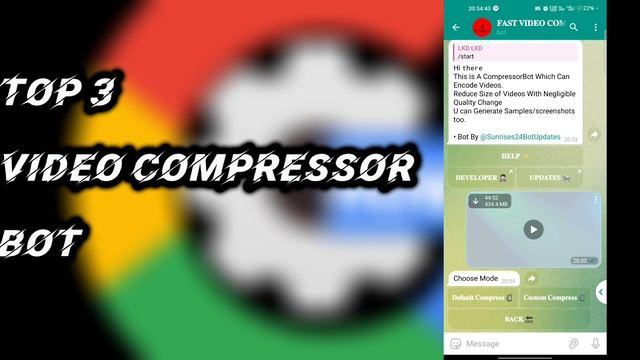 [TOP 3] Telegram Video Compressor Bot. смотреть онлайн