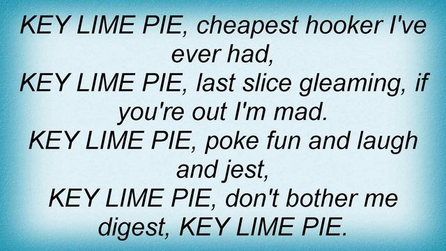 A.f.i. - Key Lime Pie Lyrics смотреть онлайн