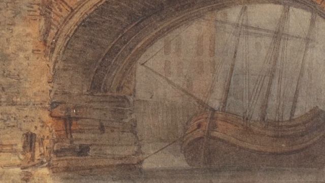 【 BEST WATERCOLOR 】Chester Bridge- Joseph Mallord William Turner смотреть онлайн