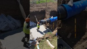 монтаж вставки L2000 ВЧШГ 800