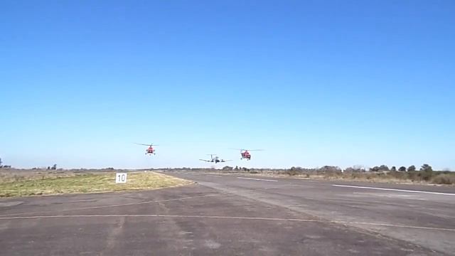 Rasante IA-58 Pucará + Mi 171- Fuerza Aerea Argentina смотреть онлайн