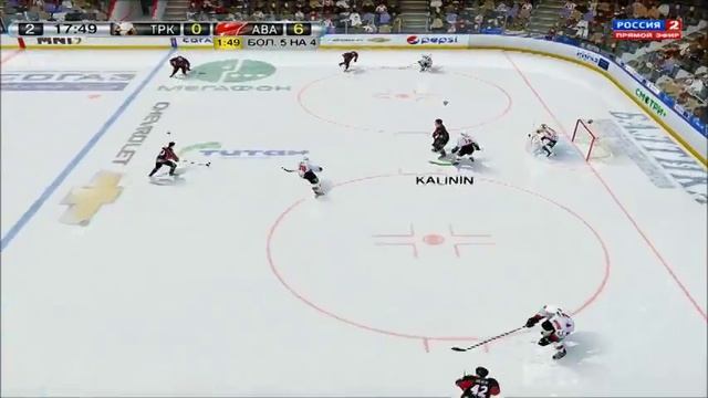 РХЛ 15. Авангард. Матч 22 с Трактором.