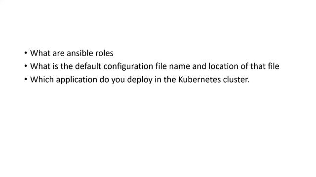 Hexaware second round DevOps interview Questions