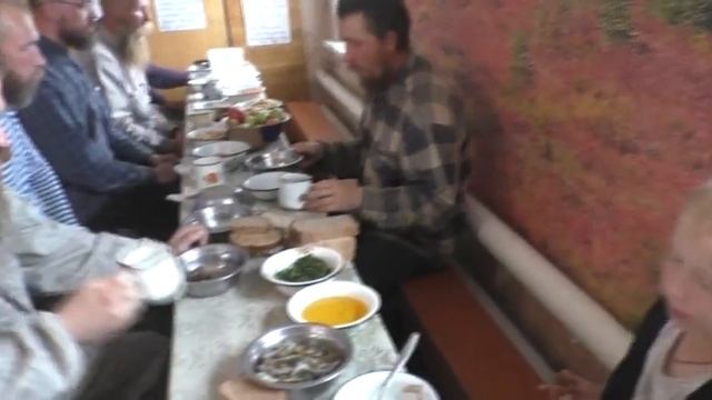 Ужин после тяжёлой работы.  07. 07. 2021