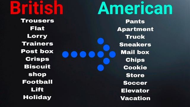 British and American English differences : how are British and American English different?