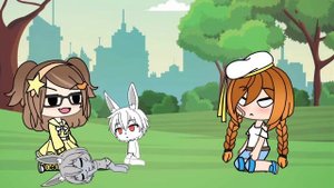 Кролики /Гача лайф меме/ ( мне кажется я испортил тренд)