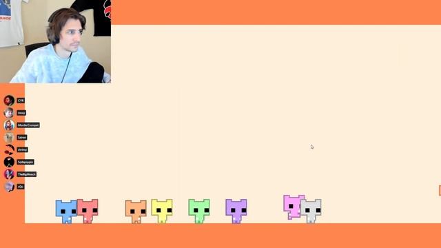 xQc Uses His Pepega Instincts While Playing Pico Park