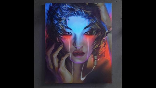 Jovanny : Gia : Spraypaint