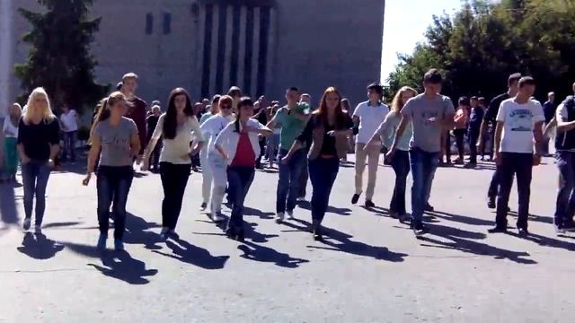 Репетиция 1 сентября ПГУ Флеш моб смотреть онлайн