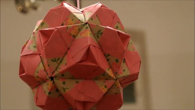 Kusudama Bromelias Variation - not a tutorial смотреть онлайн