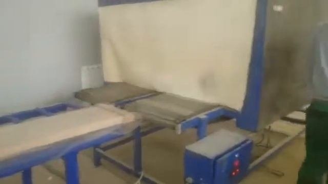 Работа линии упаковки