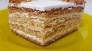 LEAN HONEY Cake in 30 minutes! ЛЕНИВЫЙ МЕДОВИК НА СКОРУЮ РУКУ К ЧАЮ ! ВКУСНЫЙ МЕДОВИК! Honey Cake