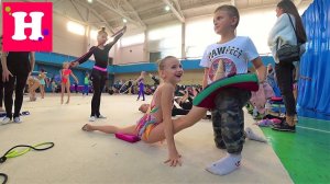 Международный турнир по художественной гимнастике. СКАКАЛКА БУЛАВЫ