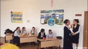 Бастауыш класс мұғалімі Күміс Бақытқызын зейнетке шығару салтанатынан. 30.12.2019