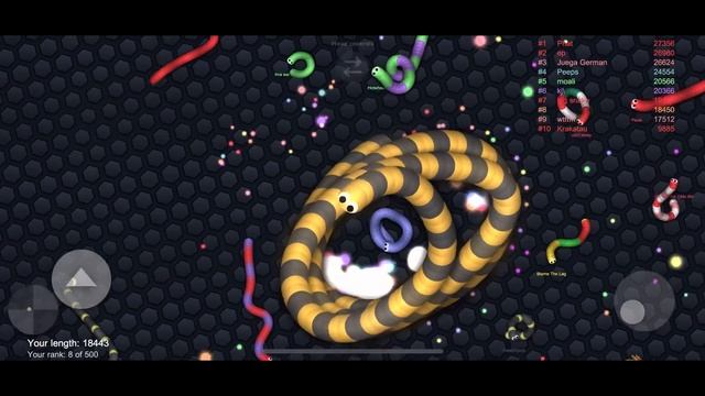 SLITHER.IO🐍 Best Scour WOW BIG Worms Slither Snake.io Top One In Lobby Slitherio Gameplay | Epi#317