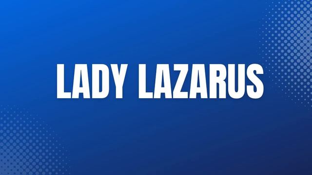 BA 2nd year "Lady Lazarus" by Sylvia Plath (Analysis in Nepali) смотреть онлайн