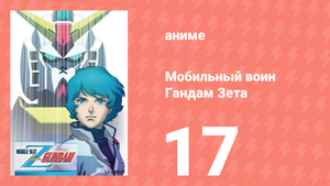 Мобильный воин Гандам Зета 17 серия (аниме-сериал, 1985)