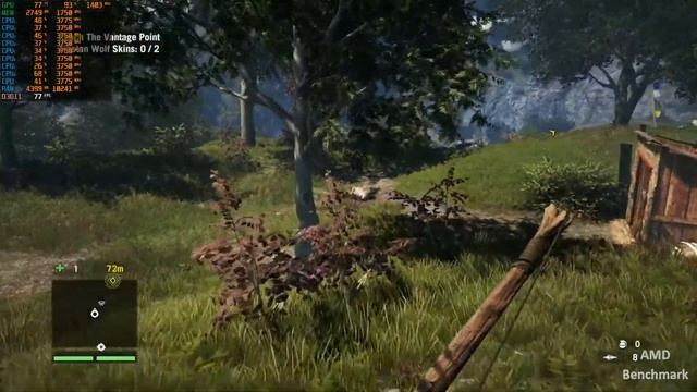 Far Cry 4 - Ryzen 5 3400G + RX 580 4GB Benchmark