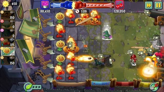 Играю в зомби против растений 2 5часть смотреть онлайн