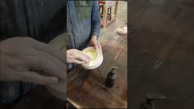 Создание деревянной тарелки