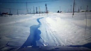 ОКА . ЕДУ ПО СНЕГУ В ШКОЛУ ️❄️️❄️