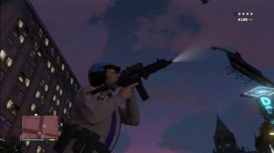 GTA 5 Epic Police Rampage/Escape at Hollywood