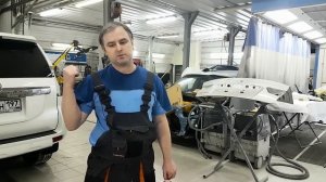 Ремонт подготовка к покраске бампера Часть 9