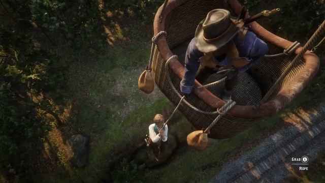 What Happens If Arthur Doesn't Help Sadie Climb On The Air Balloon - Red Dead Redemption 2 смотреть онлайн