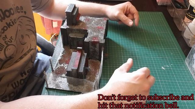 Building a cheap and easy power substation for Warhammer.
