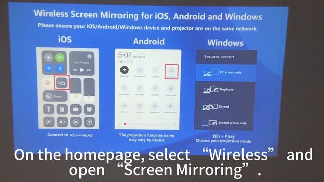 PC screen mirroring AY3 смотреть онлайн