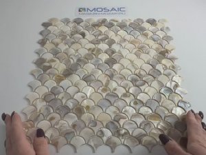 Мозаика PAINTED SHELL SCALES