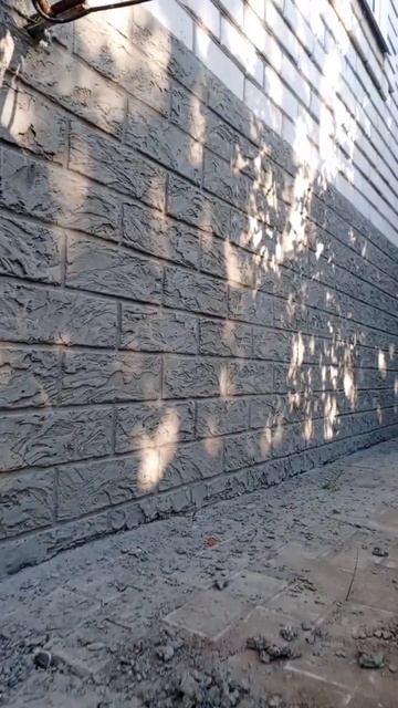 декорирования цоколя дома. #всесвоимируками #стройка #декордлядома #декор #короед #плиточныйклей смотреть онлайн