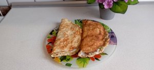 Мой вкусный и полезный завтрак.