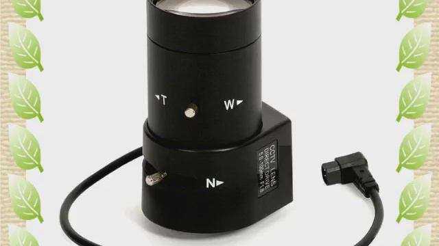 CCTV video camera lens varifocal 5 100MM auto iris DC смотреть онлайн