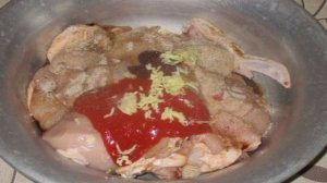 Курица запеченная на решетке в духовке