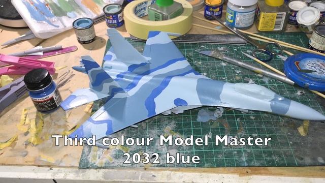 1:72 Trumpeter Su-27P Flanker B Soviet Union смотреть онлайн