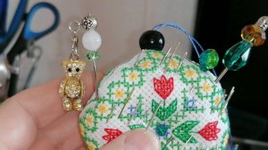 Сделала счётную иглу-пин