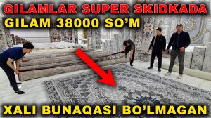 Gilam 38000 so'm kvm Raxim ota gilamlari Gilam narxi Xiva gilamlari Arzon gilamlar