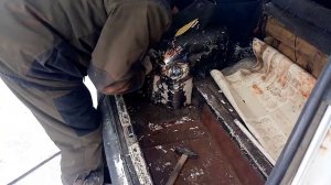 ОКА . РЕМОНТ ДНИЩА БАГАЖНИКА