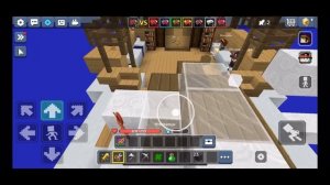 Нуб против про в Bed Wars блок манго