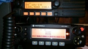 Motorola XTL 2500. МЧС. Проверка радиосвязи. Аналог.