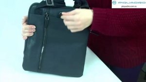 Обзор сумки Piquadro Black Square B3 CA1816B3 BLU