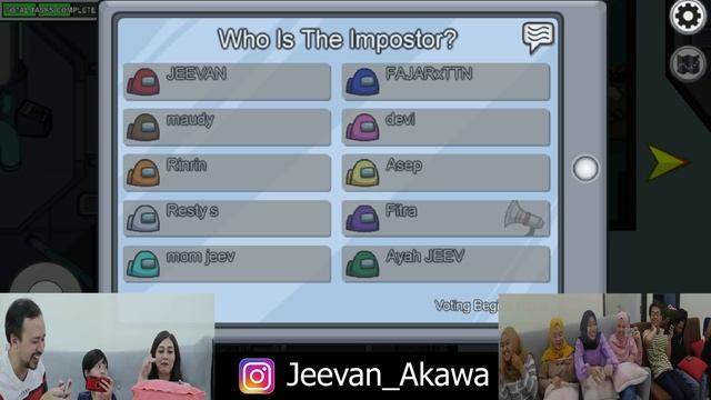 JEEVAN GAMES | COMBO AYAH DAN ANAK IS REAL | AMONG US BER 10 смотреть онлайн